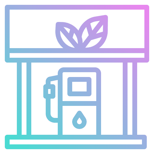Biofuel transportation ecology and environment renewable energy icon Biofuel transportation ecology and environment renewable energy icon