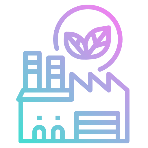 Green factory green factory eco factory leaves icon Green factory green factory eco factory leaves icon