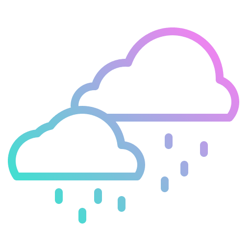 Rainy forecast cloud rain icon Rainy forecast cloud rain icon