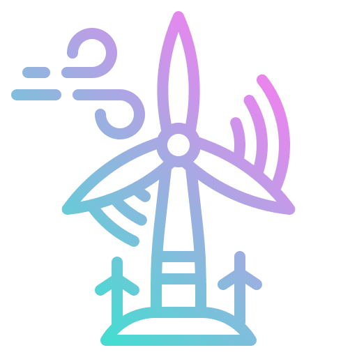 Windmill ecology and environment wind turbine green energy icon Windmill ecology and environment wind turbine green energy icon