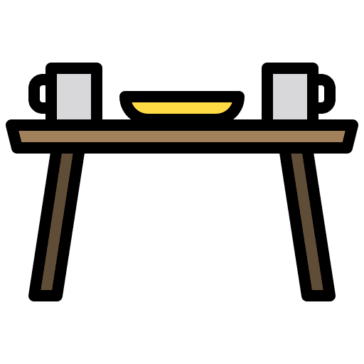 Dinning table furniture furniture and household icon Dinning table furniture furniture and household icon