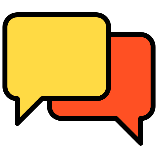 Chat chat message chat bubble icon Chat chat message chat bubble icon