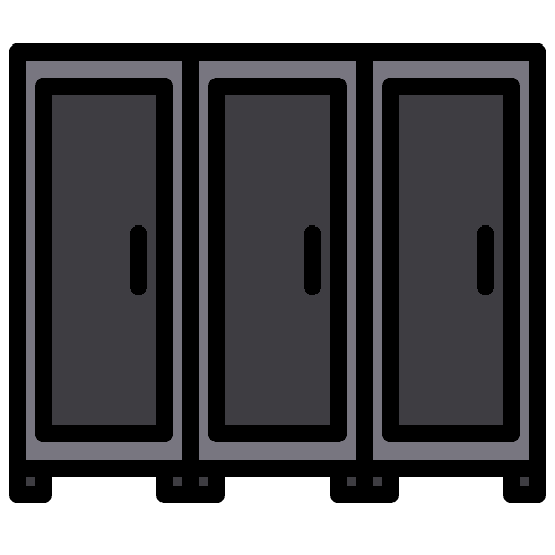 Locker furniture household furniture and household icon Locker furniture household furniture and household icon