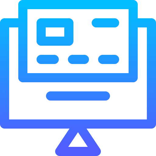 Online payment credit card ecommerce application icon