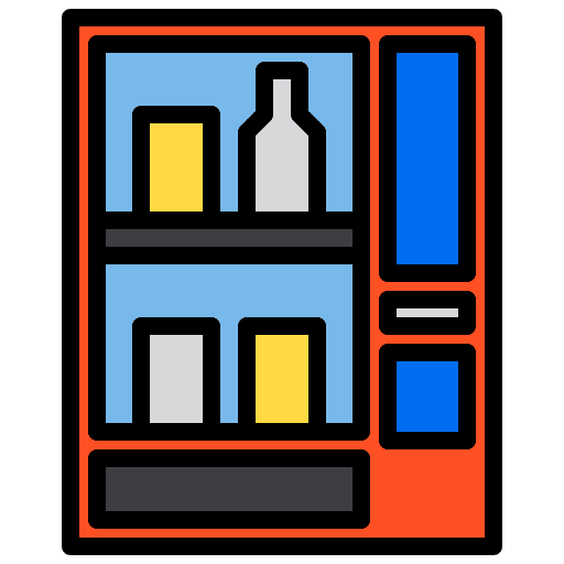 Vending machine electronics vending machine commerce and shopping icon Vending machine electronics vending machine commerce and shopping icon