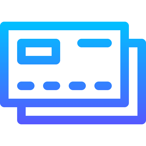 Credit card payment method business banking icon Credit card payment method business banking icon