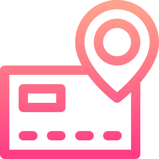 Credit card pin payment method pointer icon Credit card pin payment method pointer icon