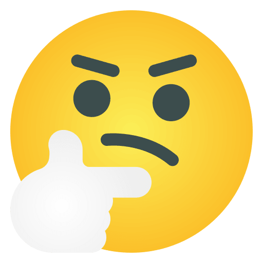 Confusion smileys face expressions icon
