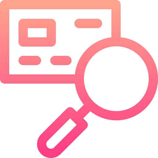 Cvv cvv magnifier business and finance icon Cvv cvv magnifier business and finance icon