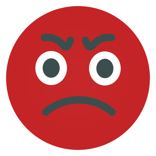 Angry emoji expressionless faces icon Angry emoji expressionless faces icon