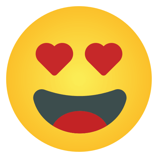 Love and romance face smile smileys icon Love and romance face smile smileys icon