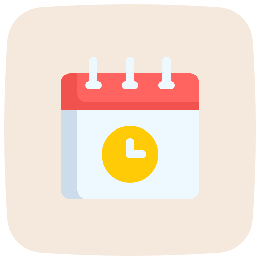 Calendar administration schedule clock icon Calendar administration schedule clock icon