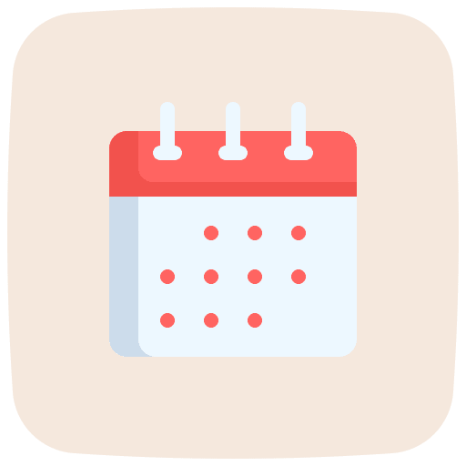 Calendar organization calendar date icon Calendar organization calendar date icon