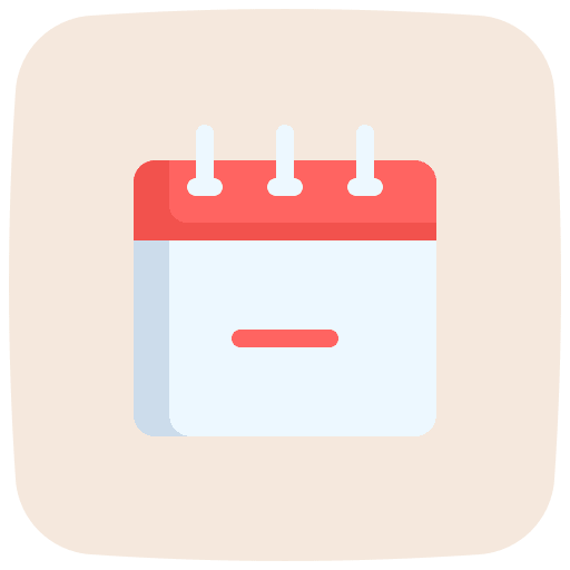 Calendar time and date interface schedule icon Calendar time and date interface schedule icon