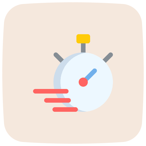 Stopwatch deadline timer time and date icon