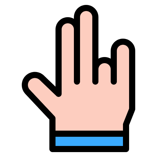 Shocker finger hands and gestures shocker icon Shocker finger hands and gestures shocker icon