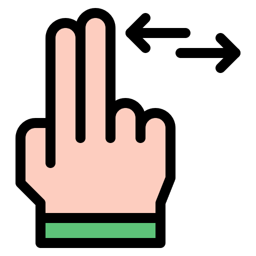 Move arrow hand gestures move icon Move arrow hand gestures move icon