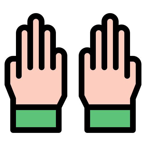 Praise sign hands and gestures pray icon Praise sign hands and gestures pray icon