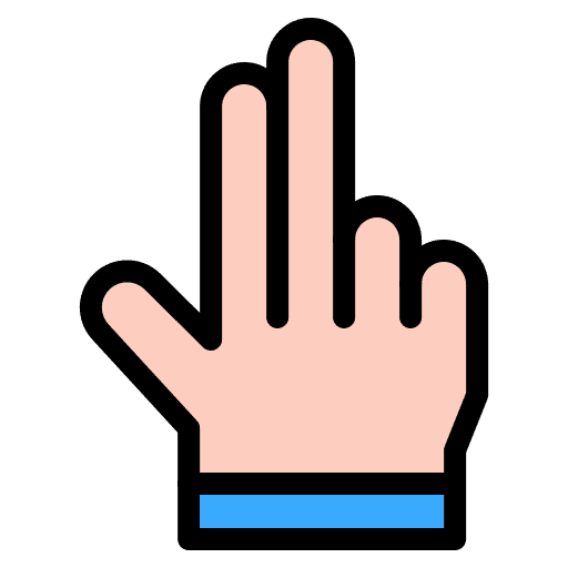 Press press hand gesture finger icon Press press hand gesture finger icon