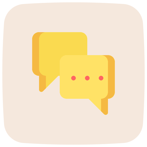 Conversation speech bubble dialogue message icon