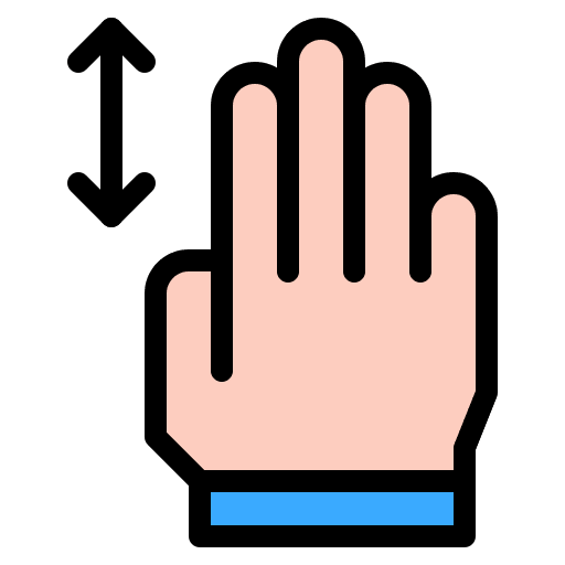Zoom out hands and gestures hand sign icon Zoom out hands and gestures hand sign icon