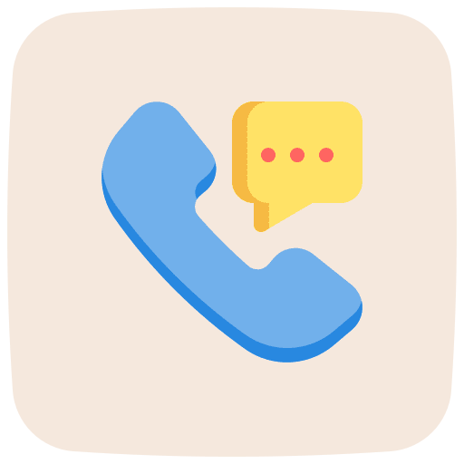 Call speech bubble phone message icon Call speech bubble phone message icon