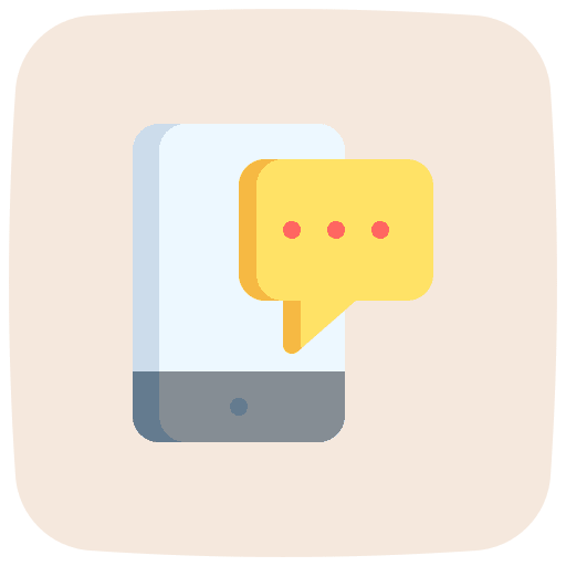 Chat communications message chat icon Chat communications message chat icon