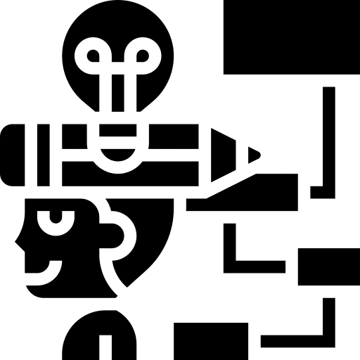 Mind map think idea mind mapping icon