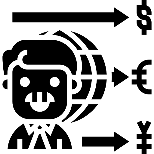 Network network currency globalization icon