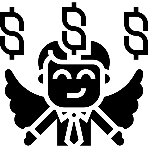 Financial independence business and finance man profit icon Financial independence business and finance man profit icon
