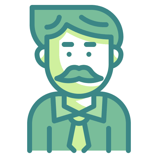 Father moustache avatar dad icon Father moustache avatar dad icon