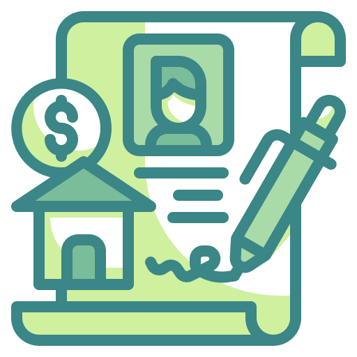 Testament business and finance cultures sheet icon