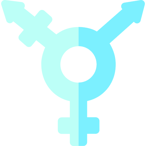 Transgender education transgender signs icon