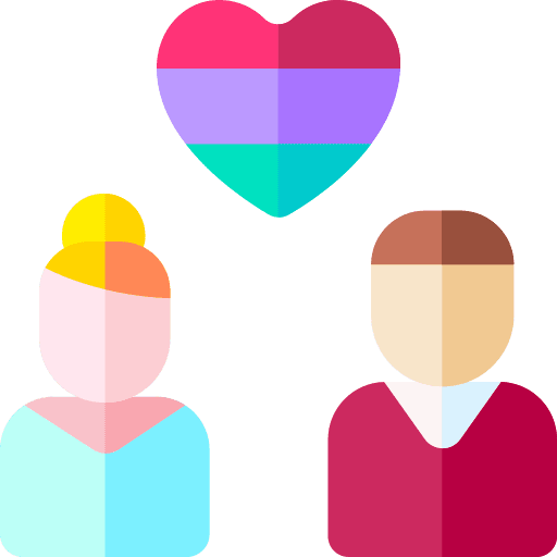 Couple marriage people lesbian icon