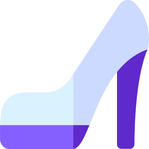 High heels shoes shoe female icon