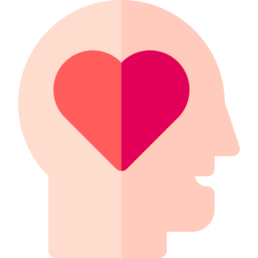 Mental health mind mental health man icon
