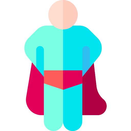 Superheroe superheroe costume man icon