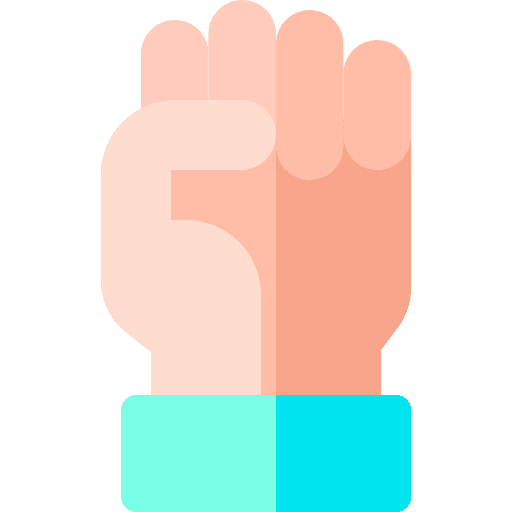 Fist fist support empowerment icon Fist fist support empowerment icon