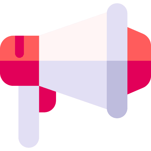 Megaphone announcement megaphone marketing icon Megaphone announcement megaphone marketing icon