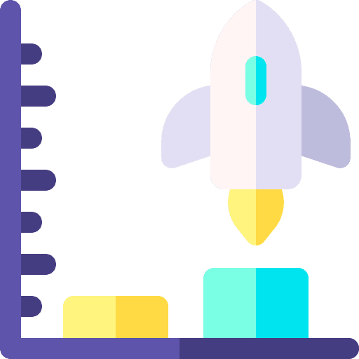 Startup business and finance bar chart bar graph icon Startup business and finance bar chart bar graph icon