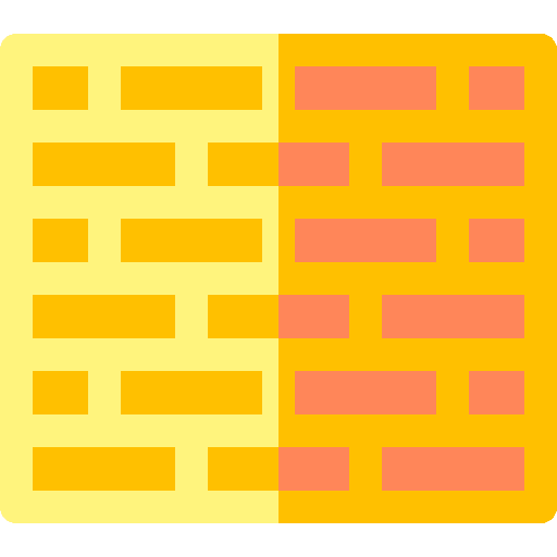 Wall wall stone bricklayer icon Wall wall stone bricklayer icon
