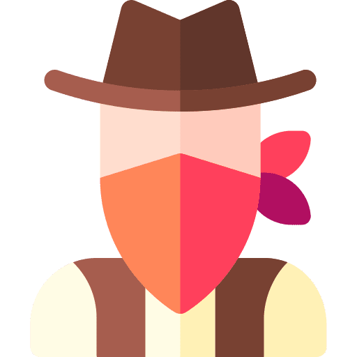 Cowboy user avatar character icon Cowboy user avatar character icon