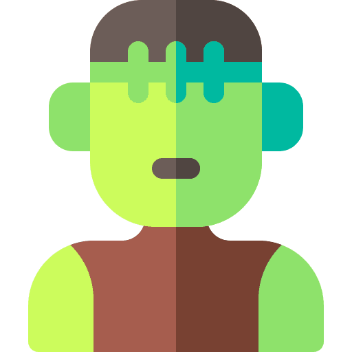 Frankenstein character scary user icon