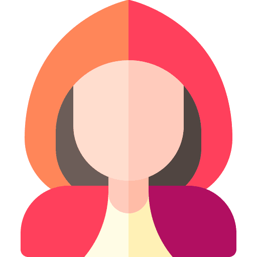 Little red riding hood folklore fairy tale little red riding hood icon