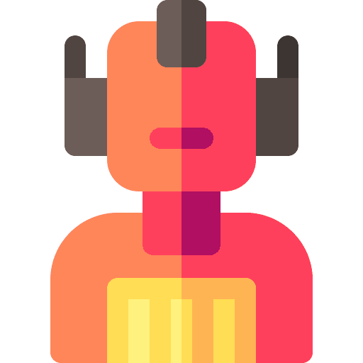 Robot robotics bot ai icon Robot robotics bot ai icon