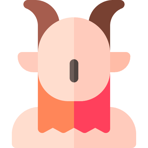 Faun cultures fairy tale mythology icon Faun cultures fairy tale mythology icon