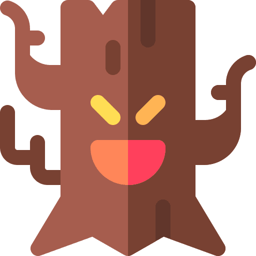 Ghost tree terror horror halloween icon Ghost tree terror horror halloween icon