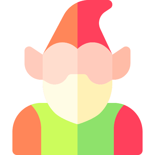 Gnome fantasy fairy tale folklore icon Gnome fantasy fairy tale folklore icon