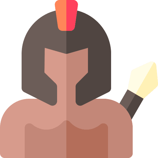 Hoplite man hoplite soldier icon Hoplite man hoplite soldier icon