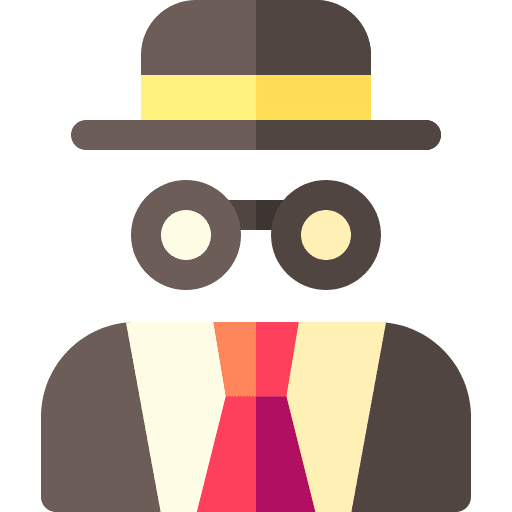 Invisible man user unknown anonymous icon Invisible man user unknown anonymous icon